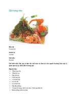 Tài liệu Gỏi rong nho ppt