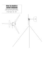 Máy phát điện chạy bằng sức gió đề tài luận văn cho sv