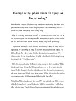 Tài liệu Hồi hộp xét lại phân nhóm tín dụng: Ai lên, ai xuống? docx