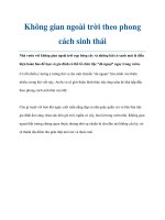 Tài liệu Không gian ngoài trời theo phong cách sinh thái pot