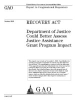 Tài liệu recovery act ppt