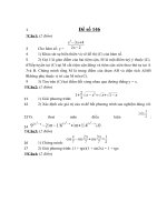 Tài liệu Đề thi thử đại học môn toán năm 2013 - THPT Lý Thường Kiệt - Hải Phòng - Đề số 146 pptx