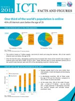 Tài liệu The World in 2011 ICT Facts and Figures pdf