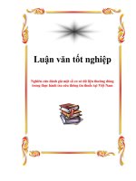 Nghiên cứu đánh giá một số cơ sở dữ liệu thường dùng trong thực hành tra cứu thông tin thuốc tại Việt Nam