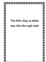 Tài liệu Tìm hiểu công cụ nhắm mục tiêu theo ngữ cảnh pptx