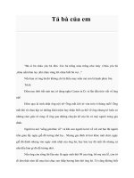 Tài liệu Tả bà của em potx