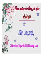 Tài liệu GIỮ GÌN NHÀ Ở SẠCH SẼ, NGĂN NẮP pot