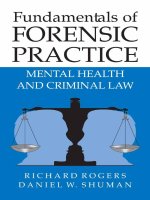 Tài liệu Fundamentals of Forensic Practice Mental Health and Criminal Law pdf