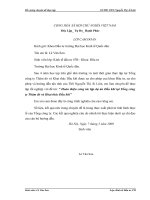 hoàn thiện công tác lập dự án dầu khí tại tổng công ty thăm dò và khai thác dầu khí