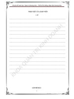 Tài liệu Đề tài : Quản trị thương hiệu - Thiết kế hệ thống nhận diện thương hiệu pptx