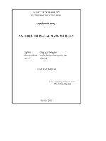 xác thực trong các mạng vô tuyến