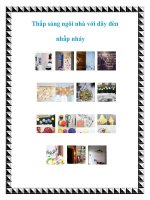 Tài liệu Thắp sáng ngôi nhà với dây đèn nhấp nháy doc