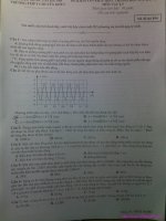 Tài liệu Đề Đề Thi Thử Đại Học Vật Lý 2013 Trường Đại Học Khoa Học Tự Nhiên pptx