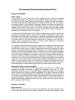 Tài liệu ATAC International Business Development Strategy 2012/2013 docx