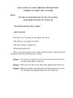 việc làm và vấn đề giải quyết việc làm cho lao động nông nghiệp nông thôn nước ta hiện nay