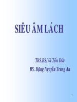 Tài liệu Siêu âm lá lách ppt