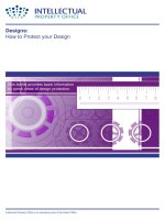 Tài liệu Designs: How to Protect your Design ppt