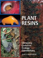 Tài liệu Plant Resins Chemistry, Evolution, Ecology, and Ethnobotany ppt