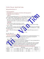 Tài liệu Tài liệu giáo khoa Hoá học 10 chủ biên thầy giáo Nguyễn xuân trường ppt