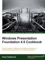 Tài liệu Windows Presentation Foundation 4.5 Cookbook docx
