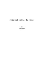 Giáo trình sinh học đại cương