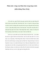 Tài liệu Phân tích vẻ đẹp của Đăm Săn trong đoạn trích chiến thắng Mtao Mxây potx