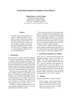 Tài liệu Báo cáo khoa học: 