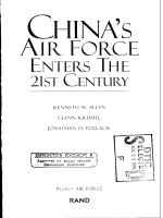 Tài liệu China’s Air Force Enters The 21st Century docx