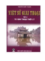 Tài liệu 51 Giai thoại thời Lý ppt