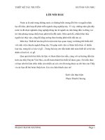 tiểu luận thiết kế tàu thuyền