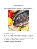 Tài liệu 3 cách ăn cá gây hại sức khỏe doc