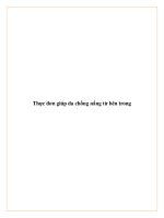 Tài liệu Thực đơn giúp da chống nắng từ bên trong pdf