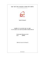 Nghiên cứu cơ sở dữ liệu suy diễn ứng dụng xây dựng hệ thống tìm đường đi