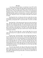 hoàn thiện công tác thẩm định hiệu quả tài chính dự án đầu tư tại sở giao dịch – ngân hàng đầu tư và phát triển việt nam