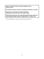 Tài liệu International Workshop on Software Specification and Design Case Study pdf