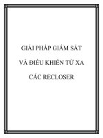 Tài liệu GIẢI PHÁP GIÁM SÁT VÀ ĐIỀU KHIỂN TỪ XA CÁC RECLOSER potx