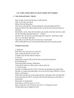 Cac tube chong dong su dung trong xet nghiem