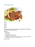 Tài liệu Thịt cừu xốt tiêu xanh pptx