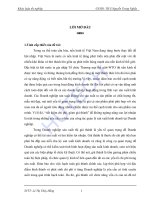 Kế toán tập hợp chí phí SX và tính giá thành sản phẩm tại Công ty TNHH THiện Ân