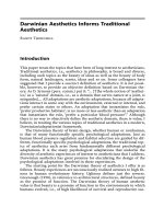 Tài liệu Darwinian Aesthetics Informs Traditional Aesthetics pdf