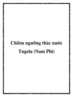 Tài liệu Chiêm ngưỡng thác nước Tugela (Nam Phi) pdf