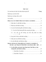 đánh giá tình hình xuất khẩu lao động của huyện lập thạch tỉnh vĩnh phúc giai đoạn 2002 – 2007