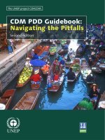 Tài liệu CDM PDD Guidebook: Navigating the Pitfalls doc