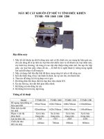 Máy bế cắt khuôn ép nhũ vi tính điều khiển - Liên hệ giá tốt 0976 249 627