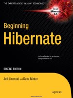 Tài liệu Beginning Hibernate 2nd Edition doc