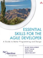 Tài liệu Essential Skills for the Agile Developer pdf