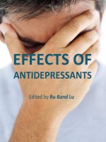 Tài liệu EFFECTS OF ANTIDEPRESSANTS pptx