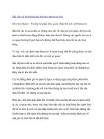 Tài liệu Sắp xếp các hoạt động bảo tồn theo thứ tự ưu tiên docx