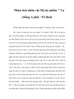 Tài liệu Phân tích nhân vật Mị tác phẩm 