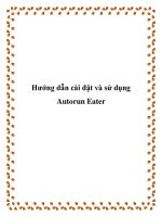 Tài liệu Hướng dẫn cài đặt và sử dụng Autorun Eater potx
